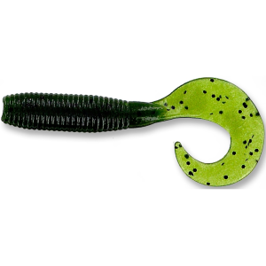 Yamamoto 4'' Single Tail Grub Watermelon/Black Flk
