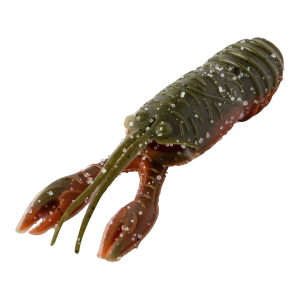 Great Lakes Finesse Juvy Craw 2.5" Green Pumpkin Orange
