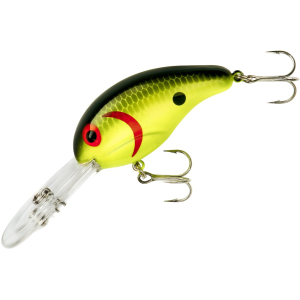 Bandit 300 Series Crankbait Chartreuse Black Back Scales