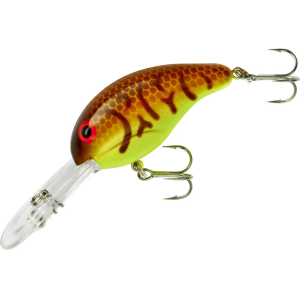 Bandit 300 Series Crankbait Brown Craw Chartreuse Belly