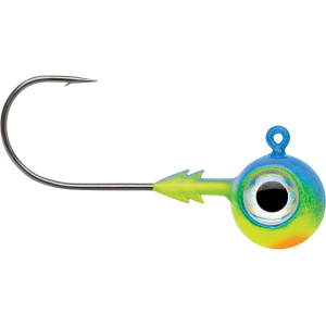 VMC Tungsten Moon Eye 3/16oz Round Ball Jighead Parrot