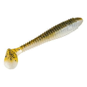 Strike King Rage Swimmer 3 3/4" Swimbait Green Pumpkin Pearl Belly
