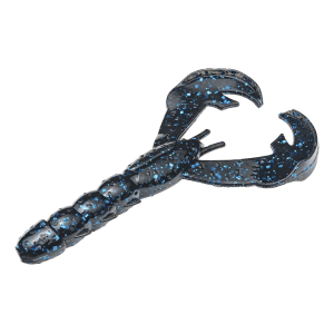 Strike King Rage Baby Craw Black Blue Flake