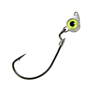 Z-Man Texas Eye 1/8oz Swimbait Jighead Chartreuse
