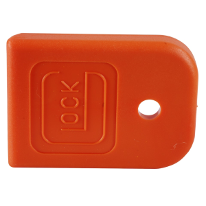 Glock 17, 19, 22, 23, 24, 25, 26, 27, 28, 31, 32, 33, 34, 35, 37 Magazine Base Pad Polymer Orange - Glock