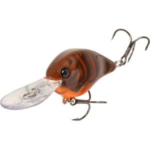 Strike King KVD 1.5 Flatside Crankbait Brown Gourd