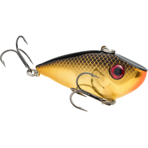 Strike King 1/4oz Red Eyed Shad Lipless Crankbait Gold Blk Back