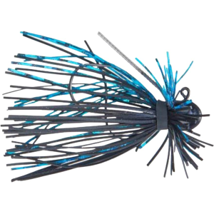 Buckeye Lures Mushroom Jig Black/Blue 3/16 oz - Buckeye Lures