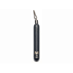 Mustad Skinny Drop Shot Weight 1/4oz Tungsten Black 3PK