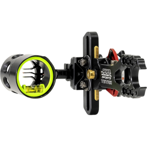 HHA Tetra RYZ X3 3-Pin Bow Sight .010 Pin Diameter Right Hand Black - Hha Sports