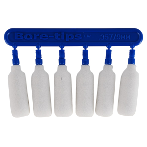 Swab-Its Bore-Tips Foam Gun Cleaning Swabs 38 Caliber/9mm 8-32 Threads 6PK