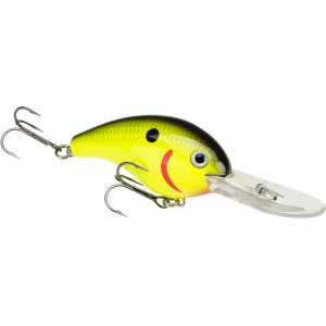 Strike King Pro-Model 5XD Crankbait Black Back Chartreuse
