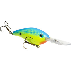 Strike King Pro-Model 6XD Hard Knock Crankbait Chartreuse Powder/Blue Back
