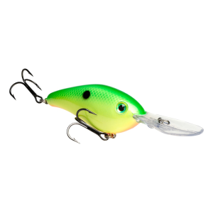 Strike King Pro-Model 6XD Crankbait Green Back Chartreuse