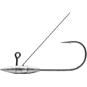 Core Tackle Hover Rig Weedless 1/32 oz Weighted Swimbait Hook #1 Unpainted 3PK