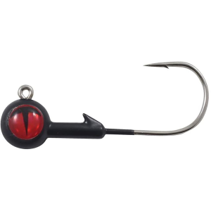 Northland Tungsten 1/8oz Round Ball Jighead Black