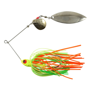 Northland Reed-Runner Classic Tandem Spinnerbait 1/4oz Firetiger Nickel