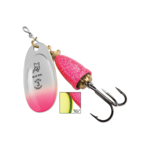 Blue Fox Classic Vibrax 05 Inline Spinner Pink Chartreuse Candyback