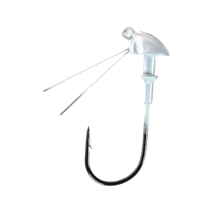 Buckeye Lures J-Will Weedless Swimbait 1/4oz Jighead Pearl - Buckeye Lures