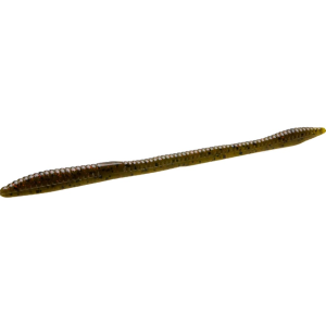 Zoom Trick Worm Green Pumpkin Red