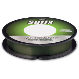Sufix ProMix Monofilament Fishing Line 8lb 330yd Low-Vis Green