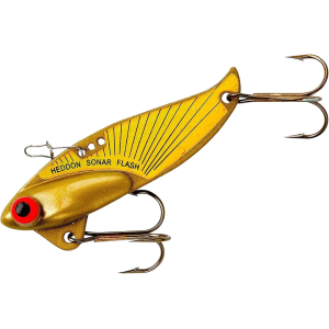 Heddon Rattling Sonar Flash Blade Bait Gold Flash