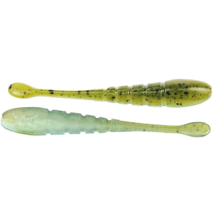 X Zone Lures Pro Series Finesse Slammer Worm Melon Temptation - X Zone Lures