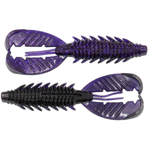 X Zone Lures Pro Series Adrenaline Craw Jr Purple Shadow - X Zone Lures