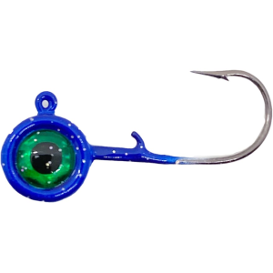 ACC Crappie Stix Big Eye 1/32oz Round Ball Jighead Blue