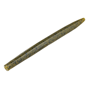 Strike King KVD Perfect Plastics Ocho 5" Soft Stickbait Green Pumpkin