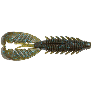 X Zone Lures Pro Series Adrenaline Craw Green Pumpkin Blue Flake - X Zone Lures