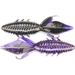 X Zone Lures Pro Series Adrenaline Bug Creature Purple Shadow - X Zone Lures