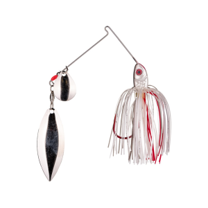 Strike King Bleeding Bait Tandem Spinnerbait 3/8oz Bleeding Shad Nickel