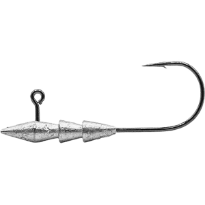 Core Tackle Hover Rig 3/64 oz Weighted Swimbait Hook #1/0 Unpainted 3PK
