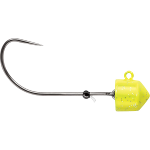 VMC Swingin' Ned Rig 3/16oz Jighead Chartreuse