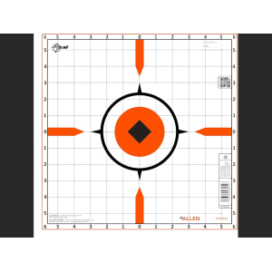 Allen EZ-Aim Rigid Paper Sight In Target 12" 10PK