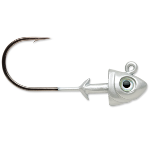 VMC Flat Shad 1/2oz Swimbait Jighead Metallic White