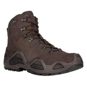 Lowa Z-6S GTX C Tactical Boots Leather/Synthetic Dark Brown Men's 13 D - Lowa