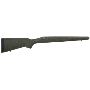 Bell and Carlson Medliast Stock for Remington Model 7 Olive Green/Black Spiderweb