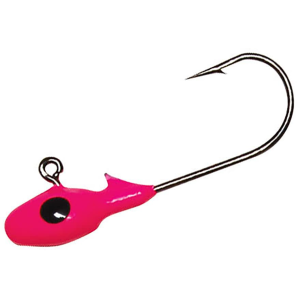 Bobby Garland Mo Glo Jig 1/8oz Minnow Jighead Pink Glow - Bobby Garland