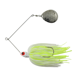 Northland Reed-Runner Classic Single Colorado Spinnerbait 3/8oz Whitetreuse Nickel