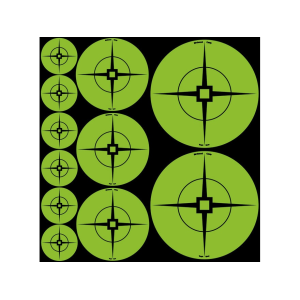 Birchwood Casey Target Spots Assorted Pack Atomic Green