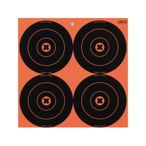 Birchwood Casey Big Burst BB6 6" Bullseye Target Pack of 12