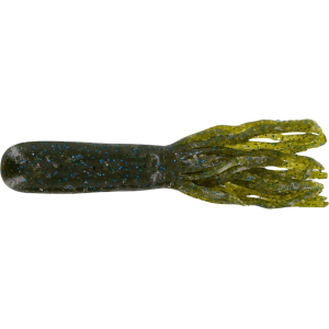 Big Bite Baits Tour Tube Green Pumpkin Blue Flake