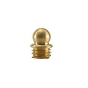 Bradley Skirted Front Shotgun Bead 0.125" Diameter 6-48 Thread 5/64" Shank Gold