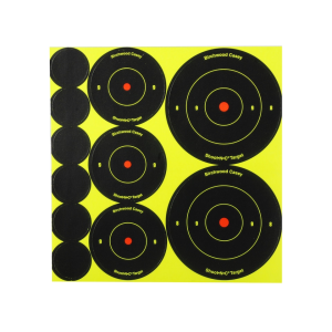 Birchwood Casey Shoot-N-C Adhesive Target 72-1", 36-2" and 24-3" Round Assortment 10PK