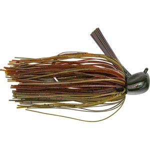 Strike King Tour Grade Skipping Jig Green Pumpkin Craw 1/2 oz