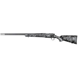 Christensen Arms Ridgeline FFT Bolt Action Rifle 300 PRC 22" Left Hand Carbon Fiber Threaded Barrel Stainless Frame Black/Gray Field Stock
