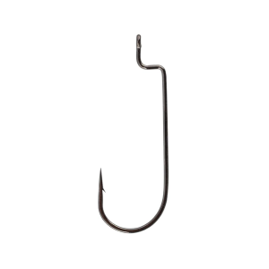 Gamakatsu Round Bend Offset Worm Hook #5/0 Black 5PK