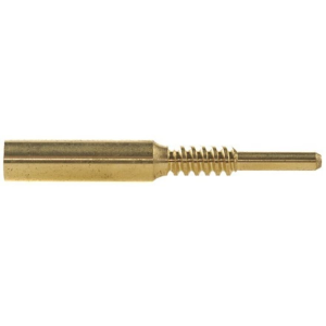 Dewey Cleaning Rod Thread Adapter for use in 22 to 26 Caliber Rods for VFG Felt Pellets 8-36 Female Brass - Dewey